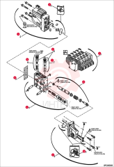 Hydraulic Control Valve 6918313 (23)