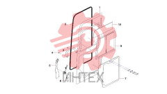 Комплектующие двери кабины 60128283