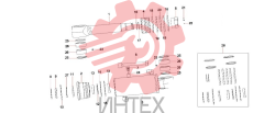 Цилиндр отвала 60199327 6T