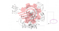 Комплектующие поворотной платформы SY80C9.1 13862428