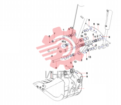 Крепление ковша к рукояти SY80C1.3 13690933