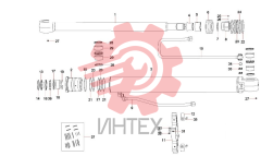 Цилиндр стрелы 60249060 9.5T