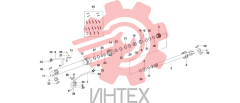 Цилиндр стрелы левый 60190323