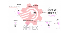 Наклейки предупреждающие SY135C8I3K 13267668