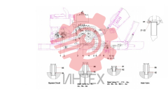 Трубопровод гидравлической системы SY135C9I2K(BR).1 13510668 (часть 2)