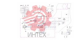Трубопровод управления КПП SY135C9I2K(BR).1.4.1 13510665 (часть 2)