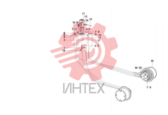 Трубопровод соединения бортового редуктора SY135C9I2 13475885