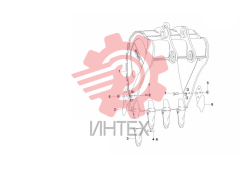 Ковш SY125C6C2K.3.4A 12424302