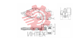 Компоненты основные экскаватора SY135C9 13411997