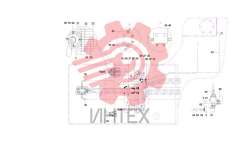 Трубопровод управления КПП SY135C9I4K.1.4.1 13450999 (часть 2)