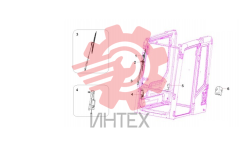 Стеклоочиститель кабины с комплектующими TJ06.2221.1K.1.5 13036704