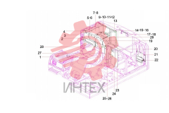 Каркас платформы SY135C9I4K.1.6 13450536