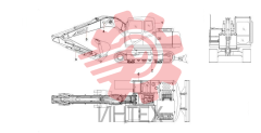 Компоненты основные экскаватора SY135C9I4K SY135C9 13411997