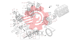Система газораспределения и корпус маховика 60335635