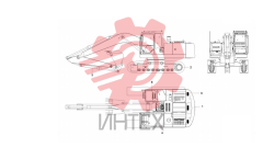 Компоненты основные экскаватора SY210-9i 12979996