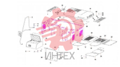 Обвес экскаватора (часть 1) SY210 13356237