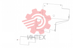 Пластина угловая 12169090