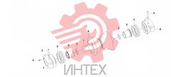 Каток гусеничный SWZ190AY 190A 13289079