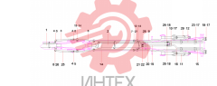 Трубопровод стрелы SY210C6C2K.3 13348700