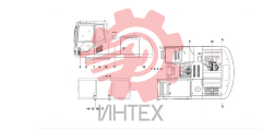 Комплектующие поворотной платформы 12777329