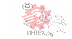 Рама поворотная экскаватора SY220C9M2K.2A 13231470