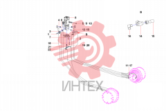 Соединение бортовых редукторов SY220C9M2K.2A 13231470
