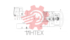Комплектующие поворотной платформы 12753368