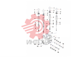 Комплектующие клапана PVD8PC5020A 60004101 (часть 2)