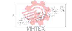 Вал коленчатый 60077947