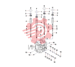 Комплектующие клапана (часть 2) (PVD8PC5020A) 60004101