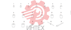 Набор ключей и головок 10567878