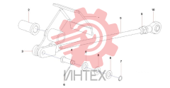Механизм индикатора поворотного замка 10992424