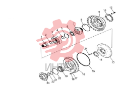 Ступица колеса DANA 60135357
