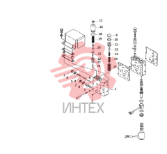 Крышка регулирующего клапана в сборе DANA 60135341