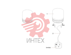 Лампа сигнальная LED 12893720