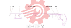 Корпус зажима стрелы 12591425