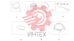 Жгут проводов основной источник питания детектора 60180758