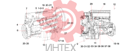Двигатель TAD1340VE 256kW Stage2 VOLVO