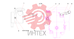 Воздухозаборник 12450272 (часть 1)