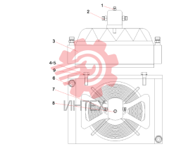 Узел охлаждения 10397015