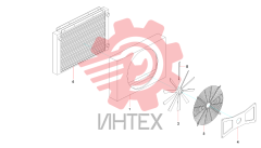 Радиатор Y920×620×400－50Q/SY015028