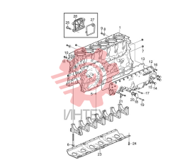 Блок цилиндров TAD1340VE VOLVO 60203691