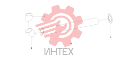 Комплектующие выхлопной трубы 10351031