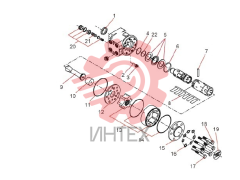 Механизм рулевой OSPCX250LS/11115478 60167505