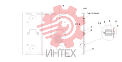 Накладка RSC45C.3.4.2 10719146