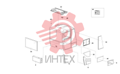 Кабина в сборе JMSC01 12370924 (часть 2)