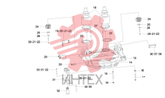 Платформа поворотная в сборе A810421000785 (часть 2)