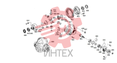 Привод оси с комплектующими 101.1349.3 B220600000011 (часть 3)