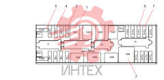 Корпус распределения питания 60343179