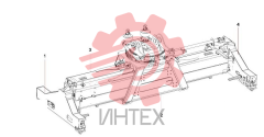 Узел механический разбрасывателя 13648509